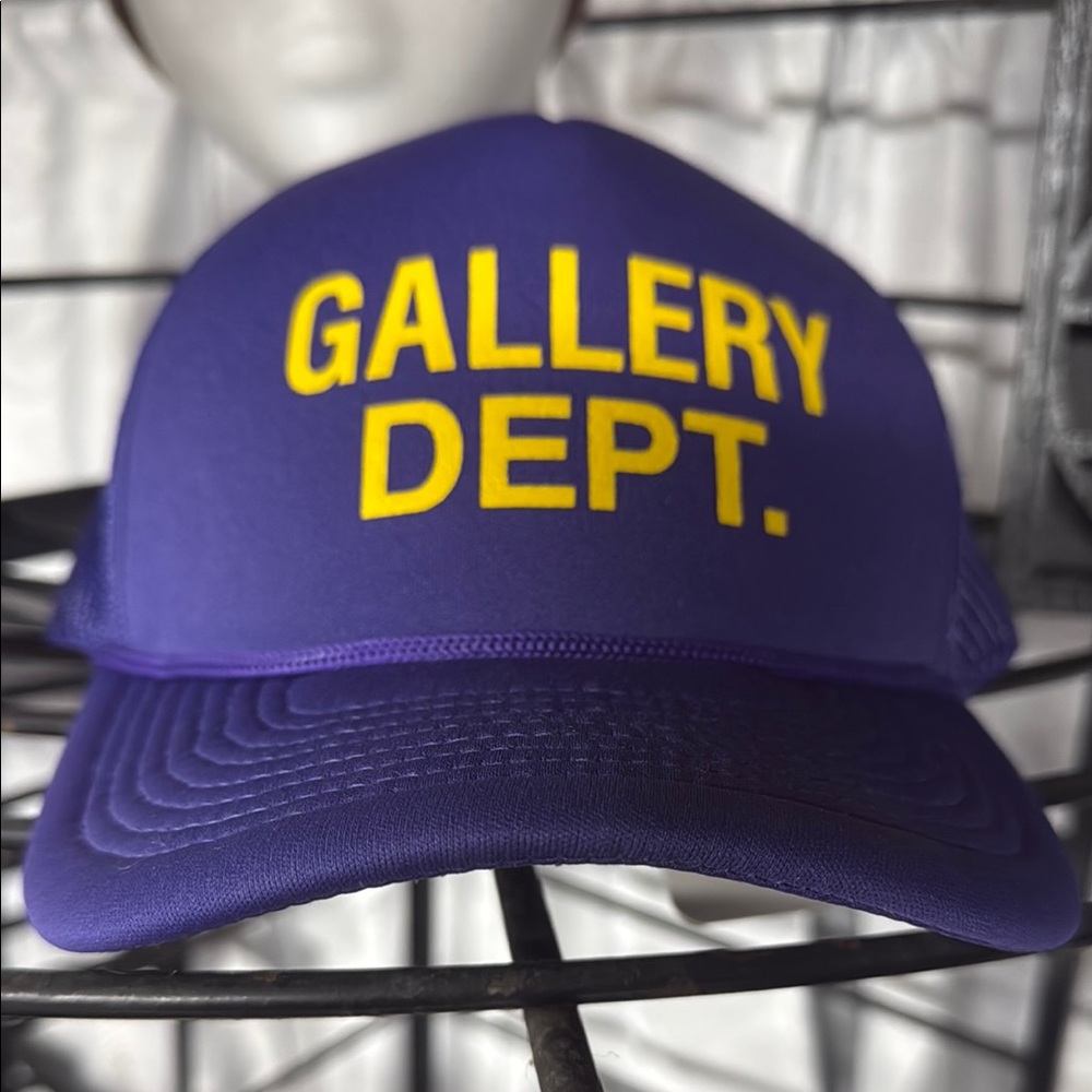 Gallery Dept. Purple and Yellow Cap